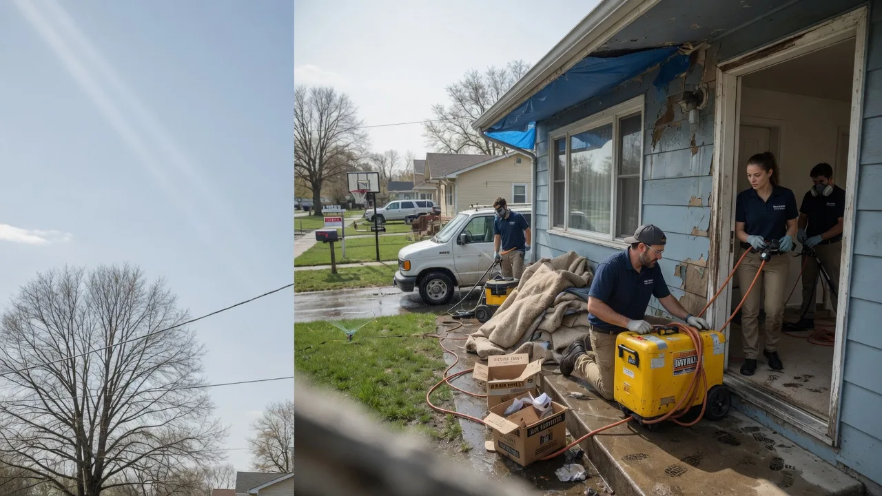 Basement Flood Cleanup in Scroggins, TX near me